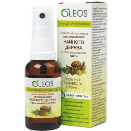 МАСЛО КОСМЕТИЧЕСКОЕ ПРИРОДНЫЙ АНТИСЕПТИК ОЛЕОС 30 мл чайного дерева с пихтой