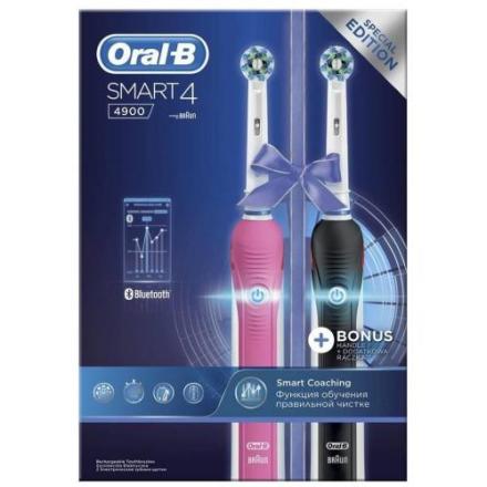 ОРАЛ-БИ (ORAL-B) ЗУБНАЯ ЩЕТКА ЭЛЕКТРИЧЕСКАЯ SMART 4 4900 (тип 3767)