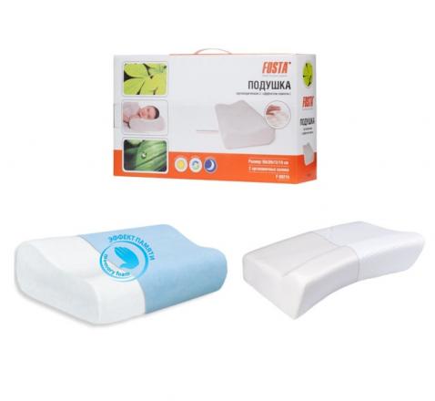 ПОДУШКА ОРТОПЕДИЧЕСКАЯ эффект памяти