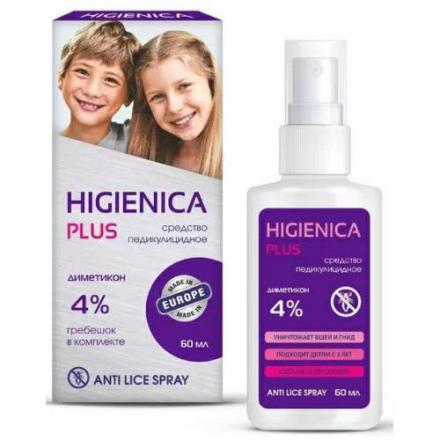 ХИГИЕНИКА ПЛЮС лосьон педикулицидн. фл. 60 мл
