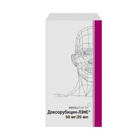 ДОКСОРУБИЦИН ЛЭНС р-р д/инъекц. 2 мг/мл фл. 25 мл