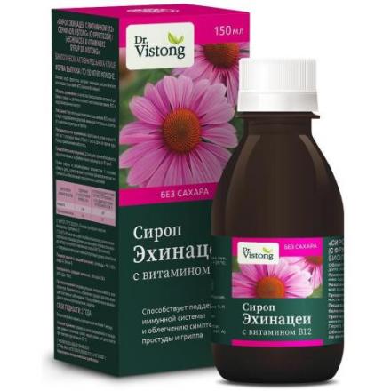 ЭХИНАЦЕЯ С ВИТАМИНОМ В12 ВИС сироп фл. 150 мл