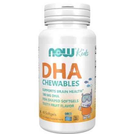 NOW ДГК 100 ОМЕГА-3 капс. №60