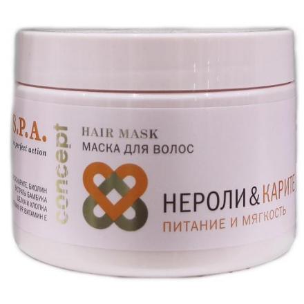 CONCEPT SPA HAIR МАСКА ДЛЯ ВОЛОС 350 мл питание и мягкость