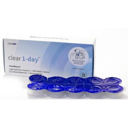 КОНТАКТНАЯ ЛИНЗА CLEAR 1-DAY - 5,00 №30