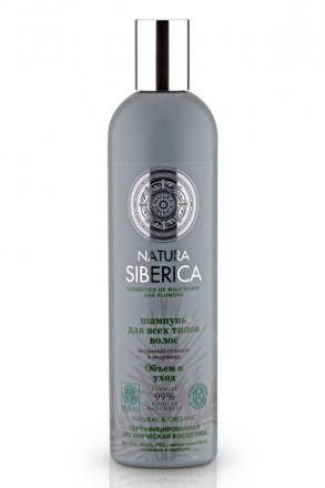 НАТУРА СИБЕРИКА ОБЪЕМ И УХОД ШАМПУНЬ 400 мл для всех типов волос