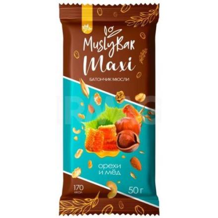 МЮСЛИ орехи/мед 50 гр