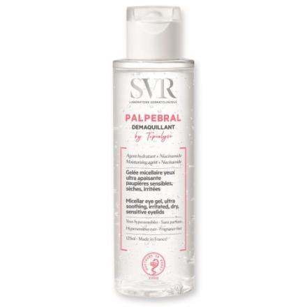 SVR TOPIALYSE PALPEBRAL ЖЕЛЕ ДЛЯ СНЯТИЯ МАКИЯЖА С ГЛАЗ 125 мл