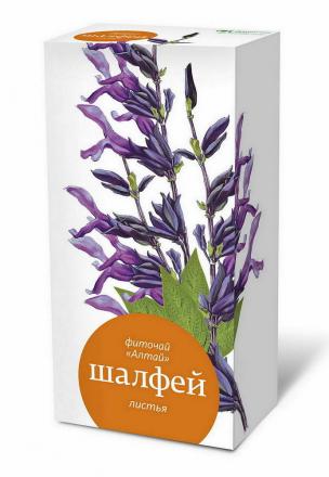 ФИТОЧАЙ ШАЛФЕЙ ЛИСТЬЯ ф/п №20