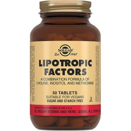 СОЛГАР ЛИПОТРОПНЫЙ ФАКТОР табл. №50