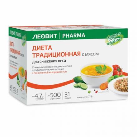 ХУДЕЕМ ЗА НЕДЕЛЮ ПРОГРАММА ПИТАНИЯ 5 дней "Традиционная диета с мясом"