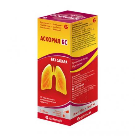 АСКОРИЛ БС р-р внутр. фл. 100 мл