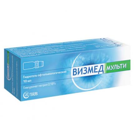 ВИЗМЕД МУЛЬТИ гидрогель офтальмолог. фл. 10 мл