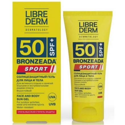 ЛИБРИДЕРМ БРОНЗИАДА СПОРТ ГЕЛЬ СОЛНЦЕЗАЩИТНЫЙ 50 мл SPF50