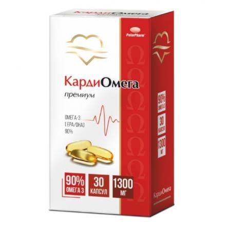 ОМЕГА-3 90% ПОЛЯРИС капс. №30