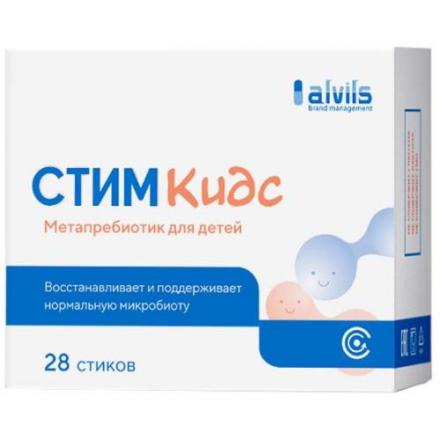 СТИМ КИДС пор д/приг.р-ра внутрь стик №28