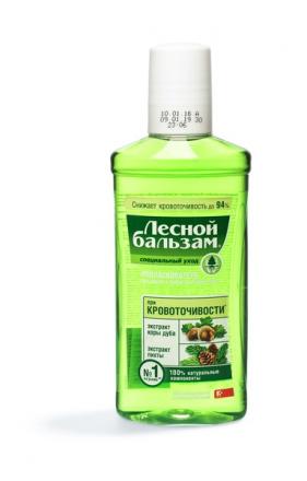 ЛЕСНОЙ БАЛЬЗАМ ОПОЛАСКИВАТЕЛЬ ДЛЯ ПОЛОСТИ РТА 250 мл кора дуба и пихта