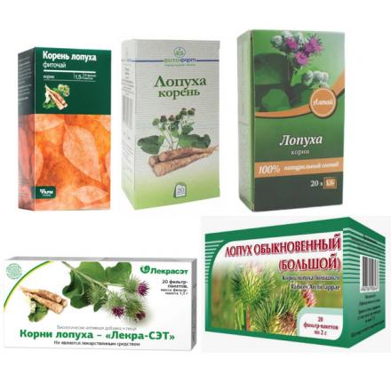 ФИТОЧАЙ ЛОПУХ КОРЕНЬ ф/п №20