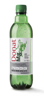 ДОНАТ ВОДА МИНЕРАЛЬНАЯ ГАЗИРОВАННАЯ пэт 0,5 л