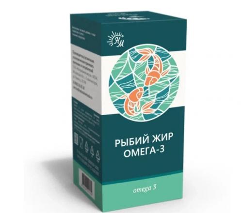 РЫБИЙ ЖИР ОМЕГА-3 р-р внутр. фл. 50 мл