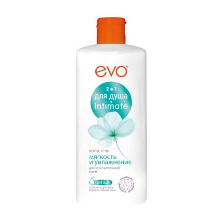 АВАНТА ЭВО КРЕМ-ГЕЛЬ ДЛЯ ДУША И ИНТИМ. ГИГИЕНЫ 400 мл мягкость и увлажнение