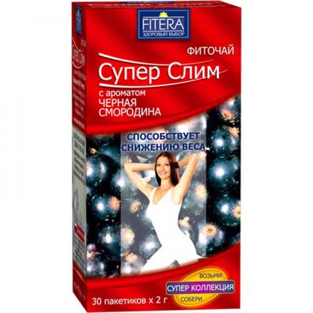 ЧАЙ СУПЕР СЛИМ черная смородина ф/п №30