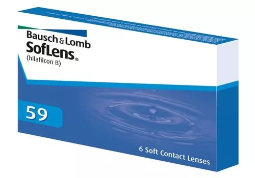 КОНТАКТНАЯ ЛИНЗА BAUSCH+LOMB SOFLENS 59 8,6 корриг. - 1,25 №6