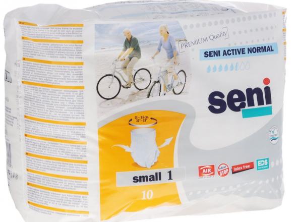 СЕНИ ПОДГУЗНИКИ-ТРУСЫ АКТИВ НОРМАЛ S №10