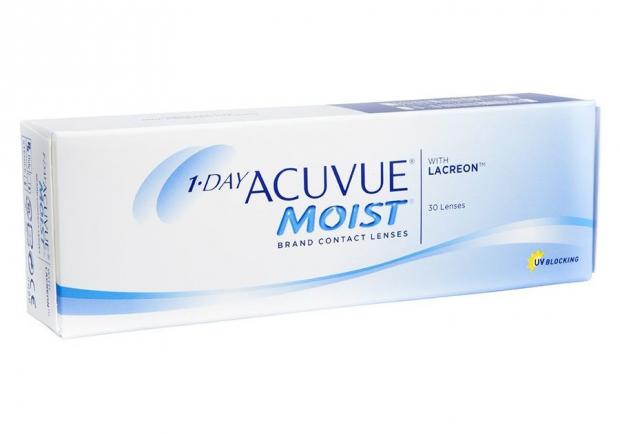 КОНТАКТНАЯ ЛИНЗА 1-DAY ACUVUE MOIST 9,0 корриг. - 2,75