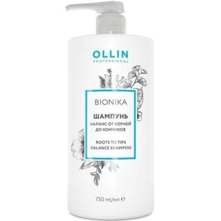 OLLIN BIONIKA ШАМПУНЬ 750 мл баланс от корней до кончиков