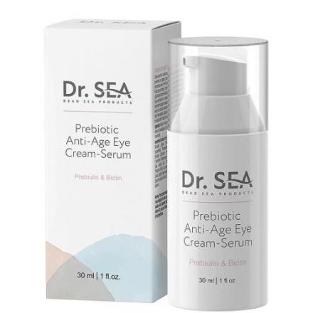 DR. SEA КРЕМ-СЫВОРОТКА ВОКРУГ ГЛАЗ 30 мл с пребиотиком