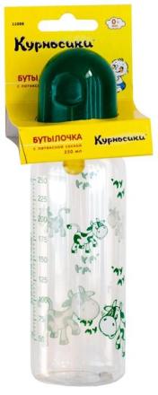 КУРНОСИКИ БУТЫЛОЧКА 250 мл 11088 латекс. соска