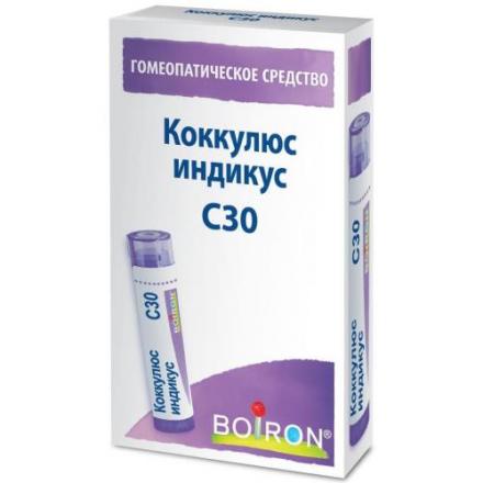 КОККУЛЮС ИНДИКУС С30 гранулы гомеопатич. 4 гр