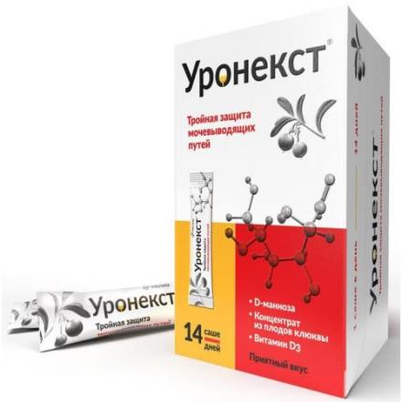 УРОНЕКСТ пор. внутр. пак.-саше №14