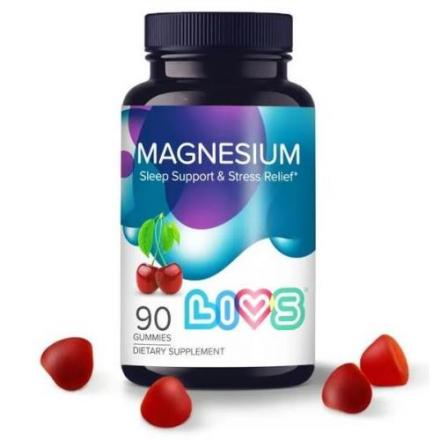 LIVS МАГНИЙ ЦИТРАТ пастилки вишня №90