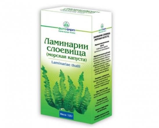 ЛАМИНАРИЯ СЛОЕВИЩА (МОРСКАЯ КАПУСТА) 100 гр