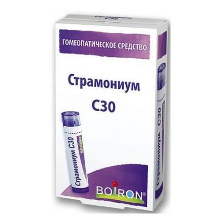 СТРАМОНИУМ C30 гранулы гомеопатич. 4 гр