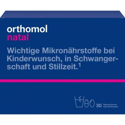 ОРТОМОЛЬ НАТАЛ саше №30 (табл. + капс.)