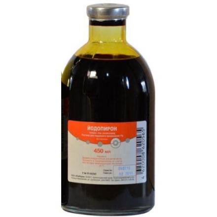 ЙОДОПИРОН р-р наруж. 1% фл. 450 мл
