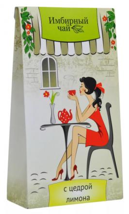 ЧАЙ ИМБИРНЫЙ лимон ф/п №20