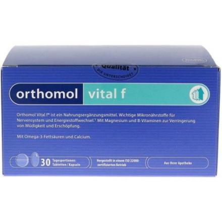 ОРТОМОЛЬ ВИТАЛ Ф саше №30 (табл. + капс.)