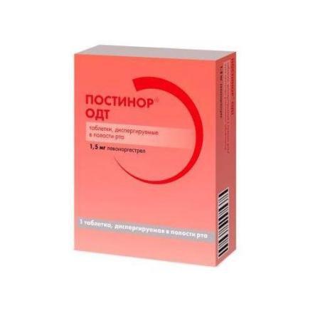 ПОСТИНОР ОДТ табл. дисперг. 1,5 мг №1