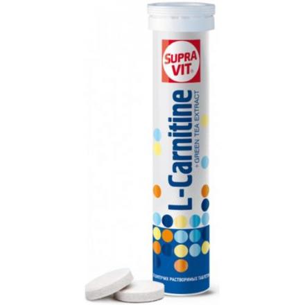 СУПРАВИТ Л-КАРНИТИН ПЛЮС табл. растворим. №20