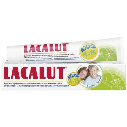 ЛАКАЛЮТ КИДС ЗУБНАЯ ПАСТА ДЕТСКАЯ 50 мл 4-8 лет