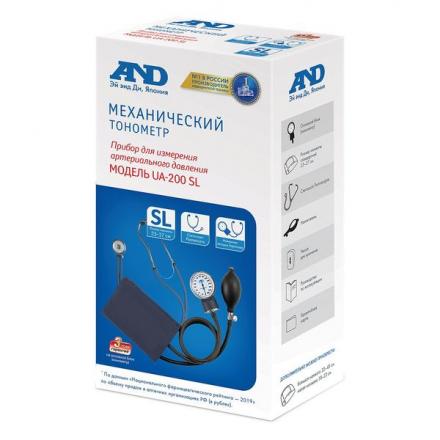 ЭЙ ЭНД ДИ (AND) ПРИБОР (ТОНОМЕТР) ИЗМ. АРТ. ДАВЛЕНИЯ МЕХАНИЧЕСКИЙ UA-200 SL