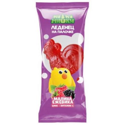 МИ-МИ-МИШКИ "ПЕТУШОК" леденцы малина/ежевика 17 гр
