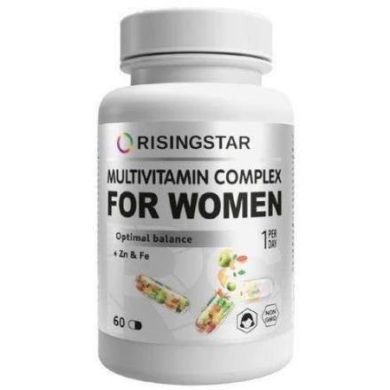 RISINGSTAR МУЛЬТИВИТАМИННЫЙ КОМПЛЕКС ДЛЯ ЖЕНЩИН табл. №60