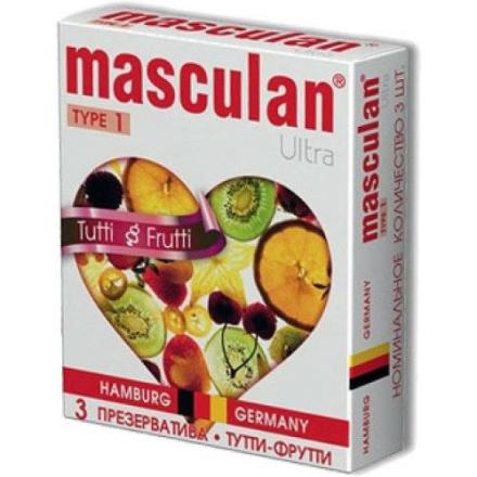 ПРЕЗЕРВАТИВЫ МАСКУЛАН TUTTI-FRUTTI №3
