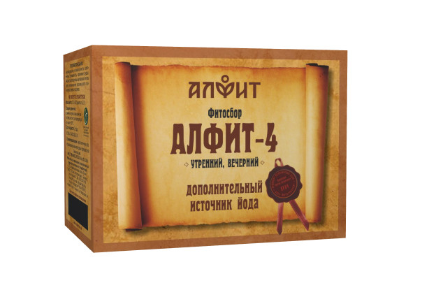 АЛФИТ-4 ФИТОСБОР Д/ЩИТОВИДНОЙ ЖЕЛЕЗЫ 120 гр