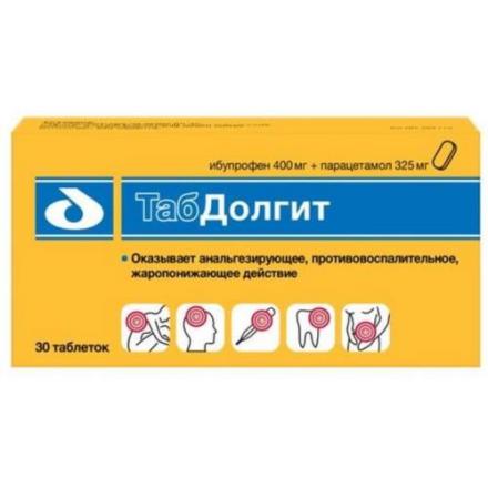 ТАБДОЛГИТ табл. п/о плен. 400+325 мг №30